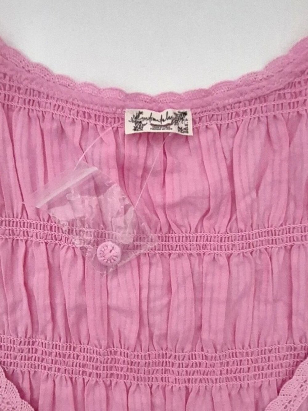 Free People Intimately Sweet Saloon Maxi Bodysuit Pink Size S - Picture 10 of 15